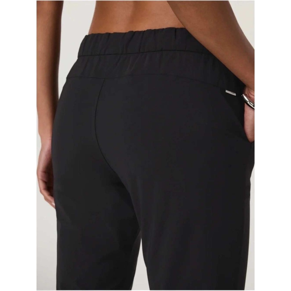 Vuori Miles Ankle Pant Black Slim Fit Stretch Trousers XS - Picture 11 of 12